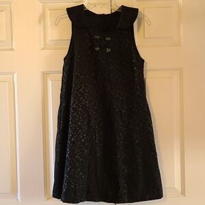 Anthropology Tulle black cocktail dress